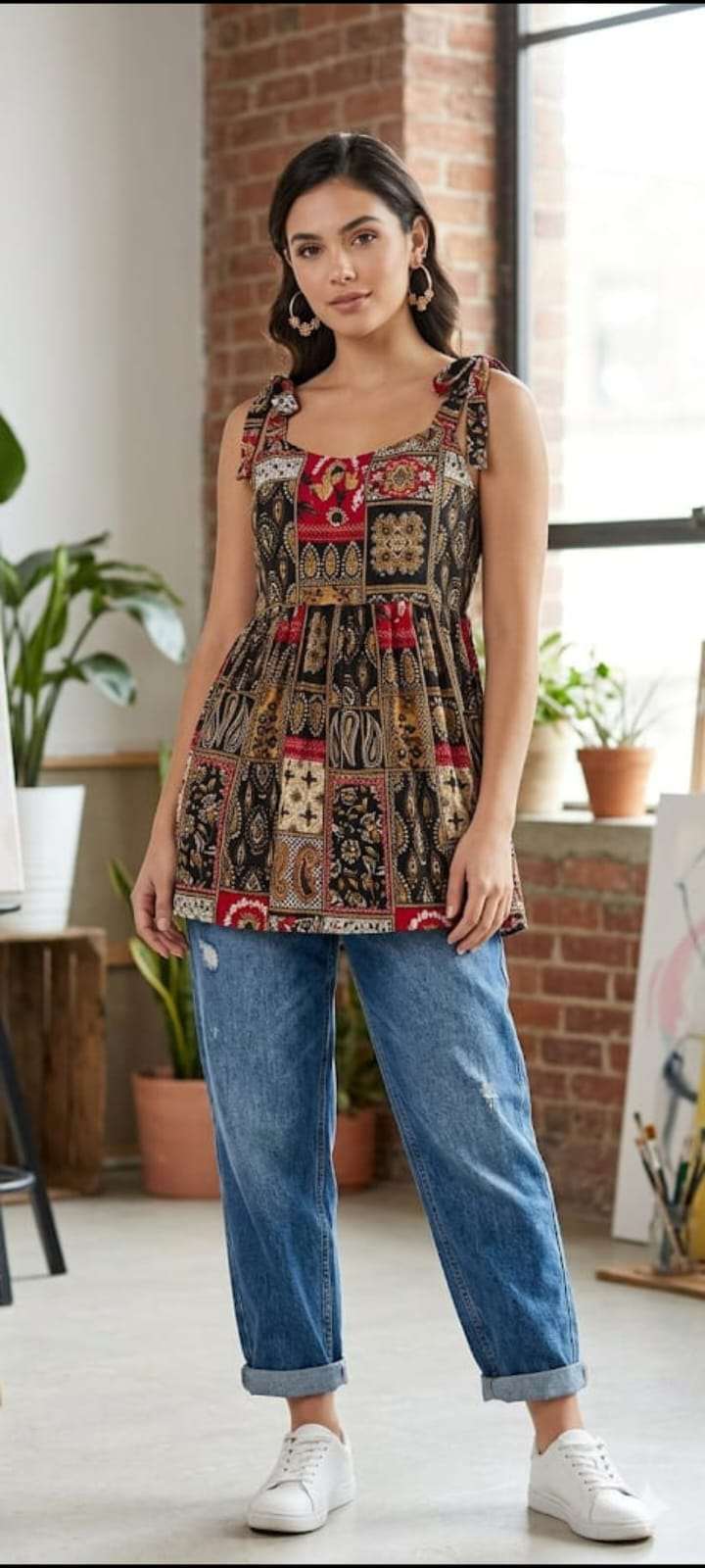 Indigo Floral